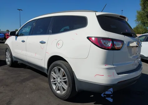 2015 Chevrolet Traverse 1Lt из США, поврежденный, VIN 1GNKRGKD0FJ207215